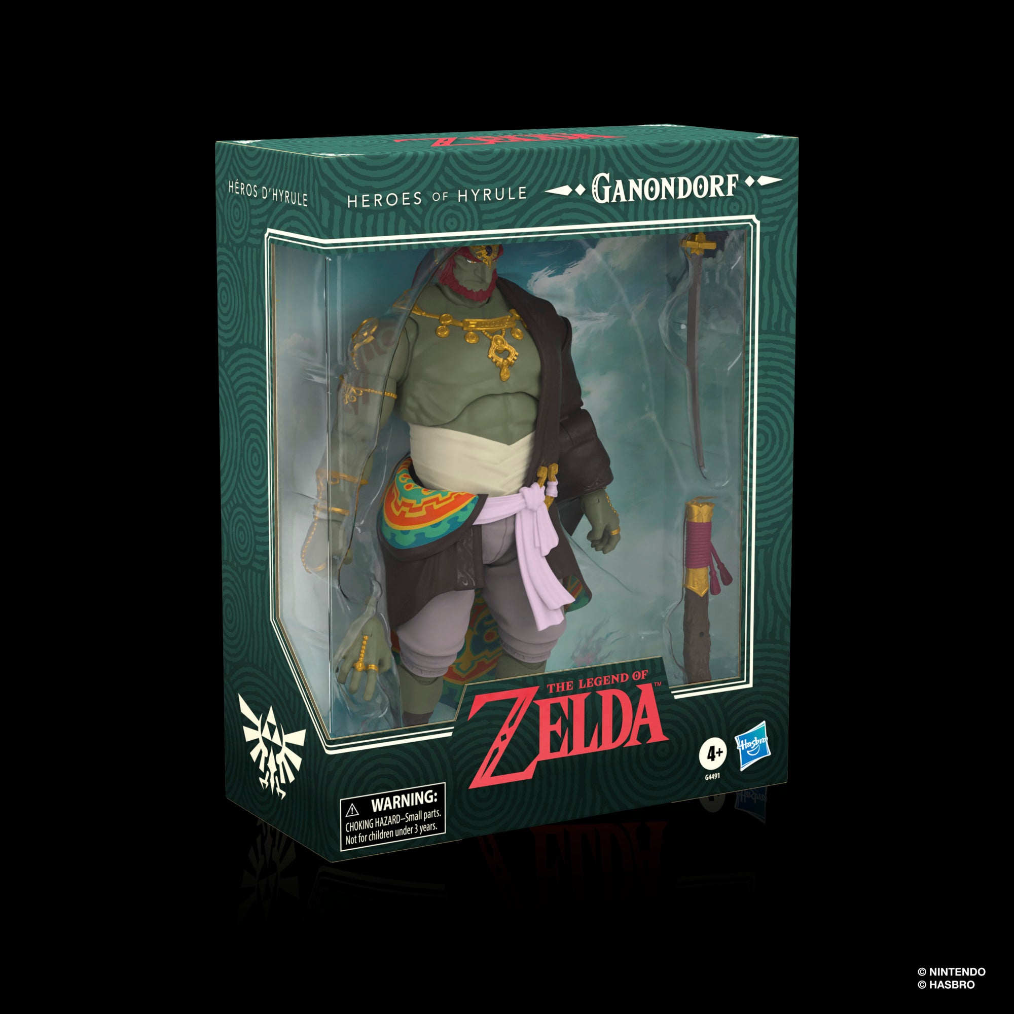 The Legend of Zelda Heroes of Hyrule Ganondorf – Package left side