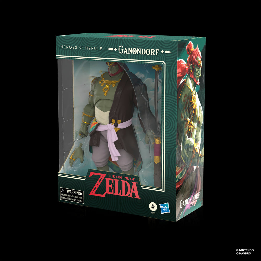 The Legend of Zelda Heroes of Hyrule Ganondorf – Package right side