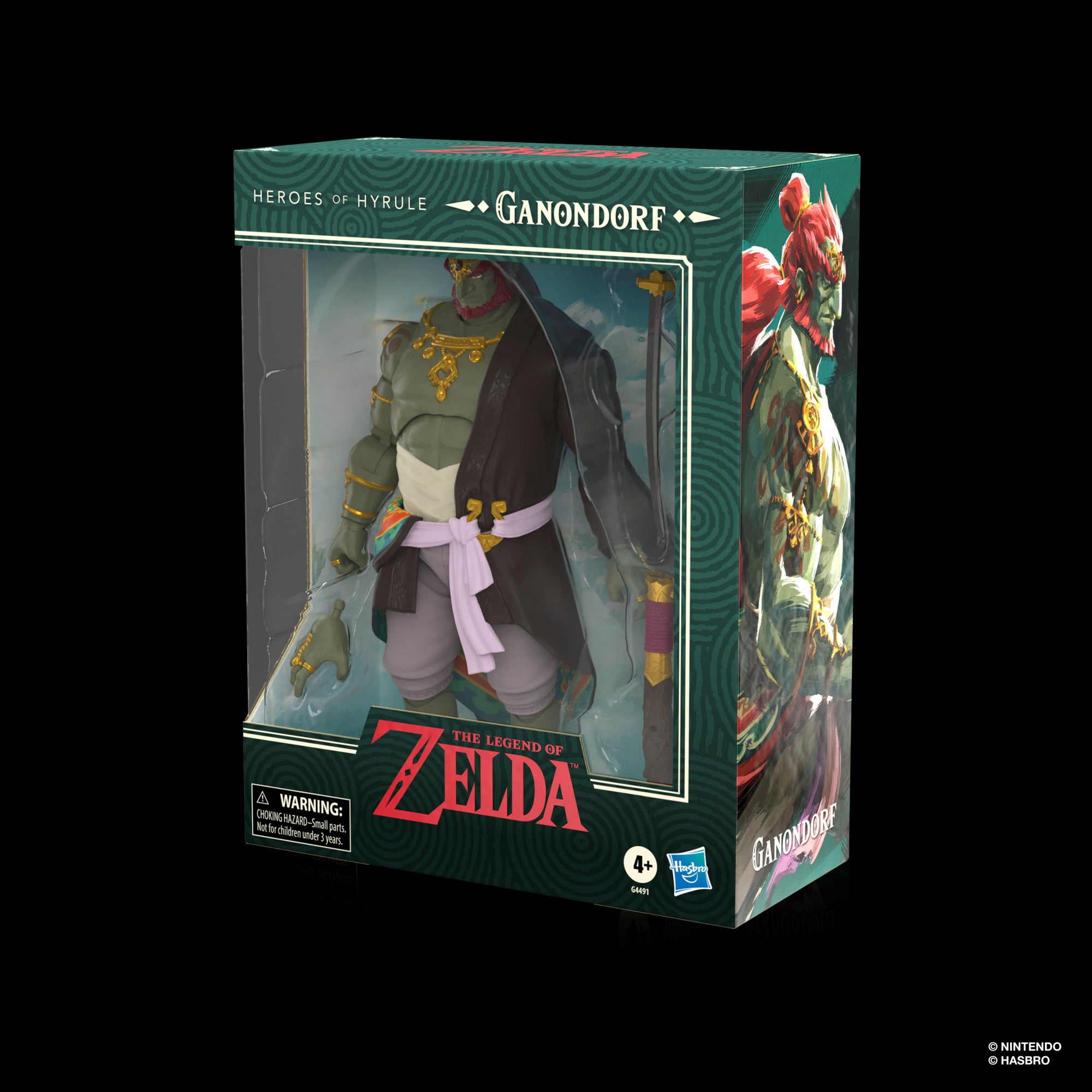 The Legend of Zelda Heroes of Hyrule Ganondorf – Package right side