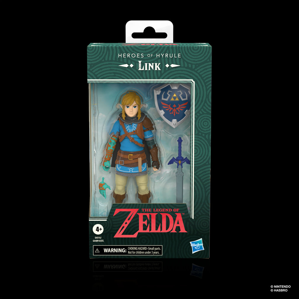 The Legend of Zelda Heroes of Hyrule Link – Package front