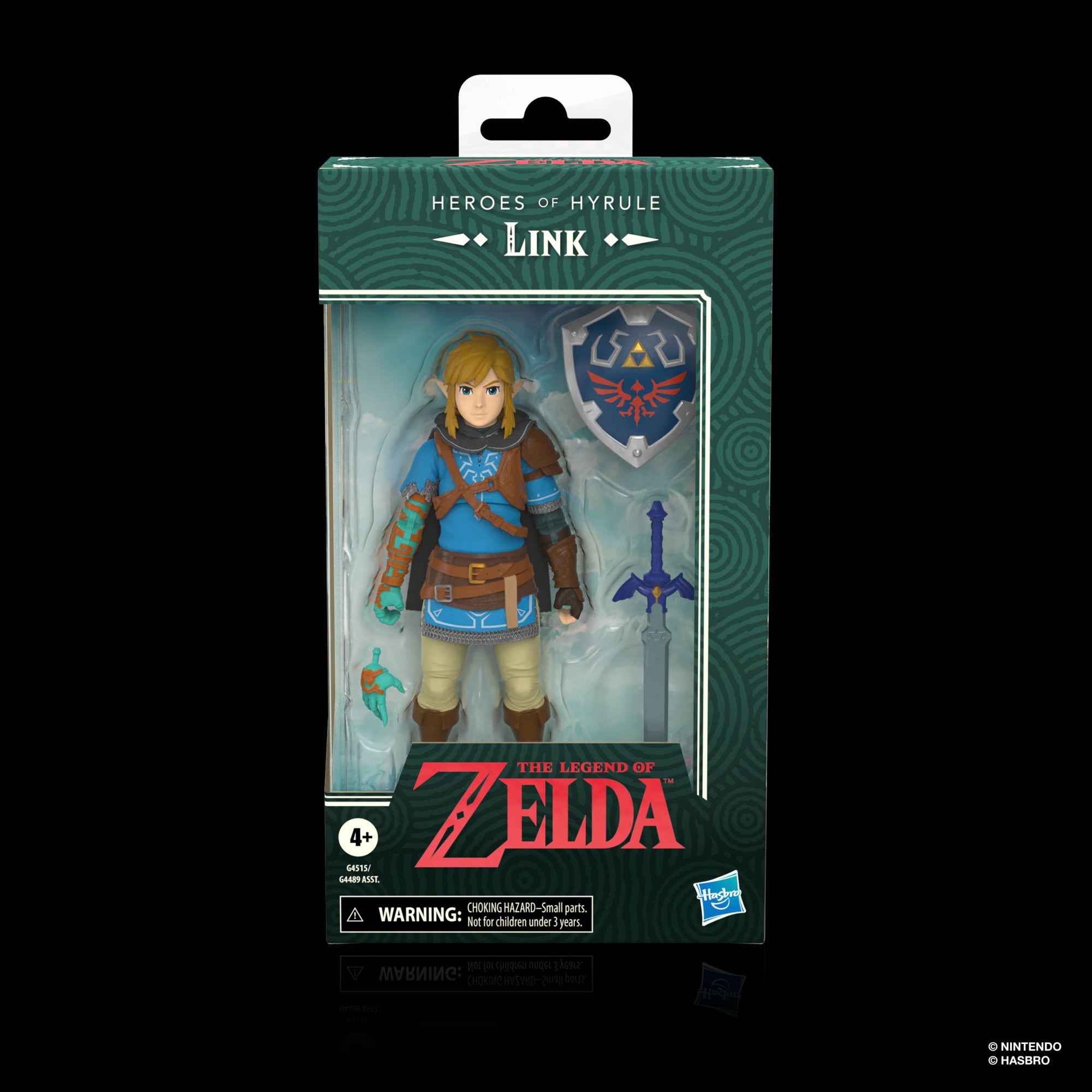 The Legend of Zelda Heroes of Hyrule Link – Package front