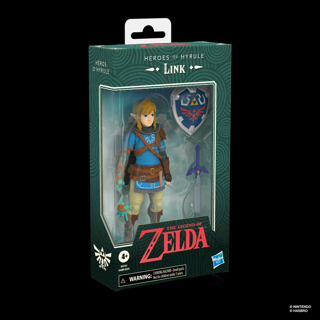The Legend of Zelda Heroes of Hyrule Link – Package left side