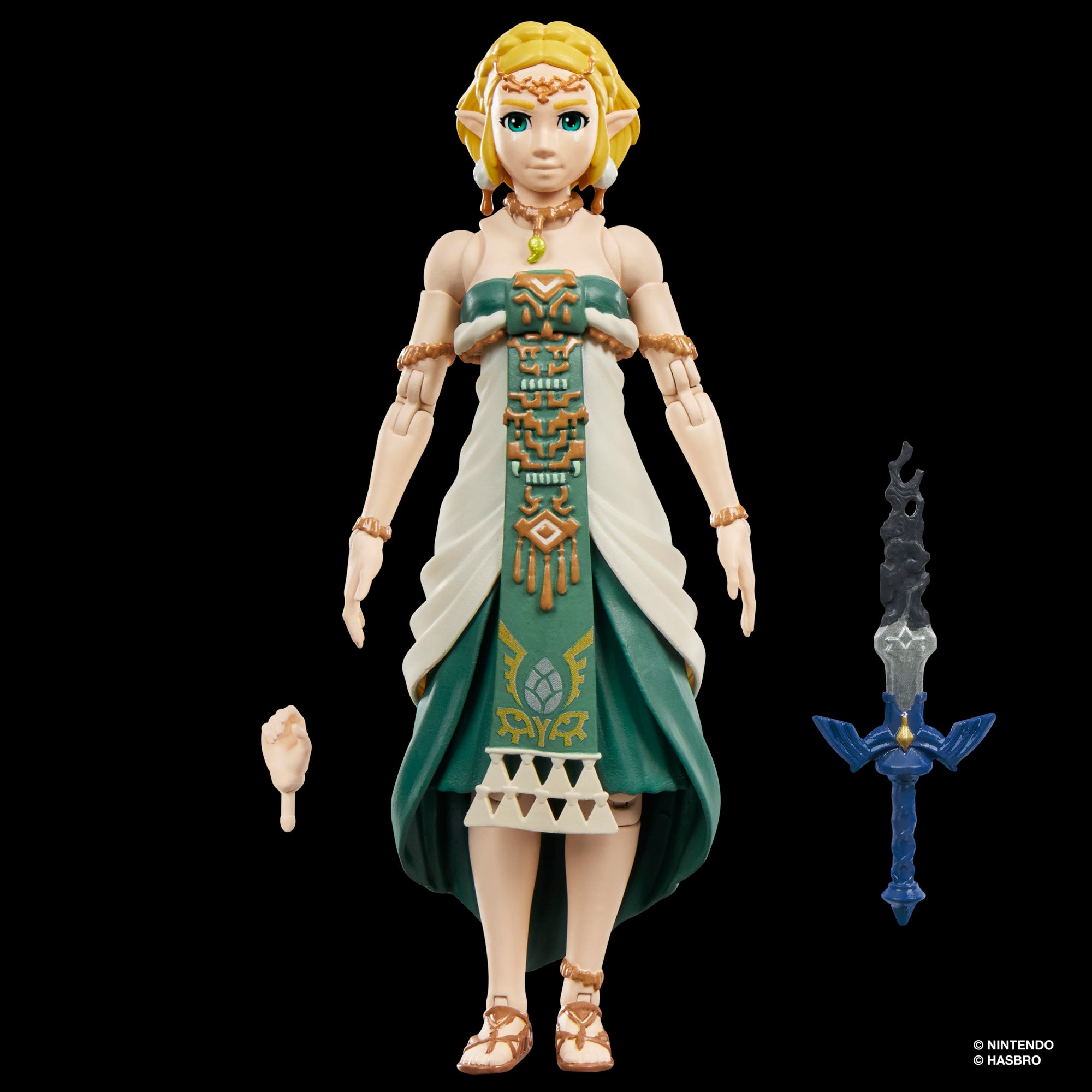 The Legend of Zelda Heroes of Hyrule Princess Zelda – Main figure shot on black background