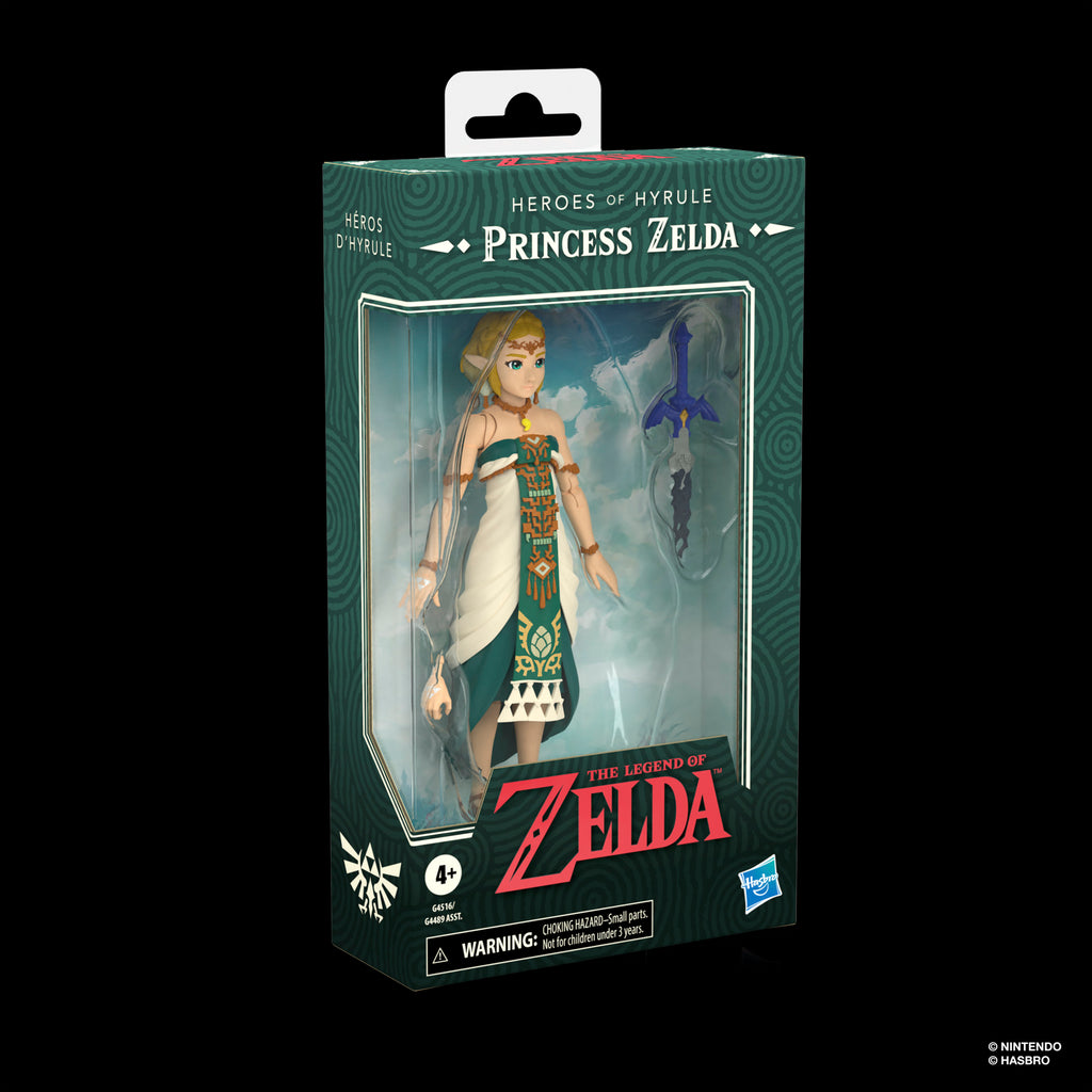 The Legend of Zelda Heroes of Hyrule Princess Zelda – Package left side