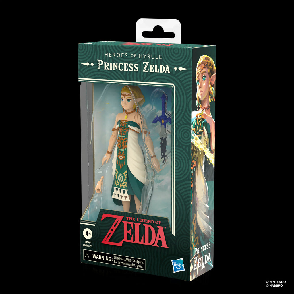 The Legend of Zelda Heroes of Hyrule Princess Zelda – Package right side