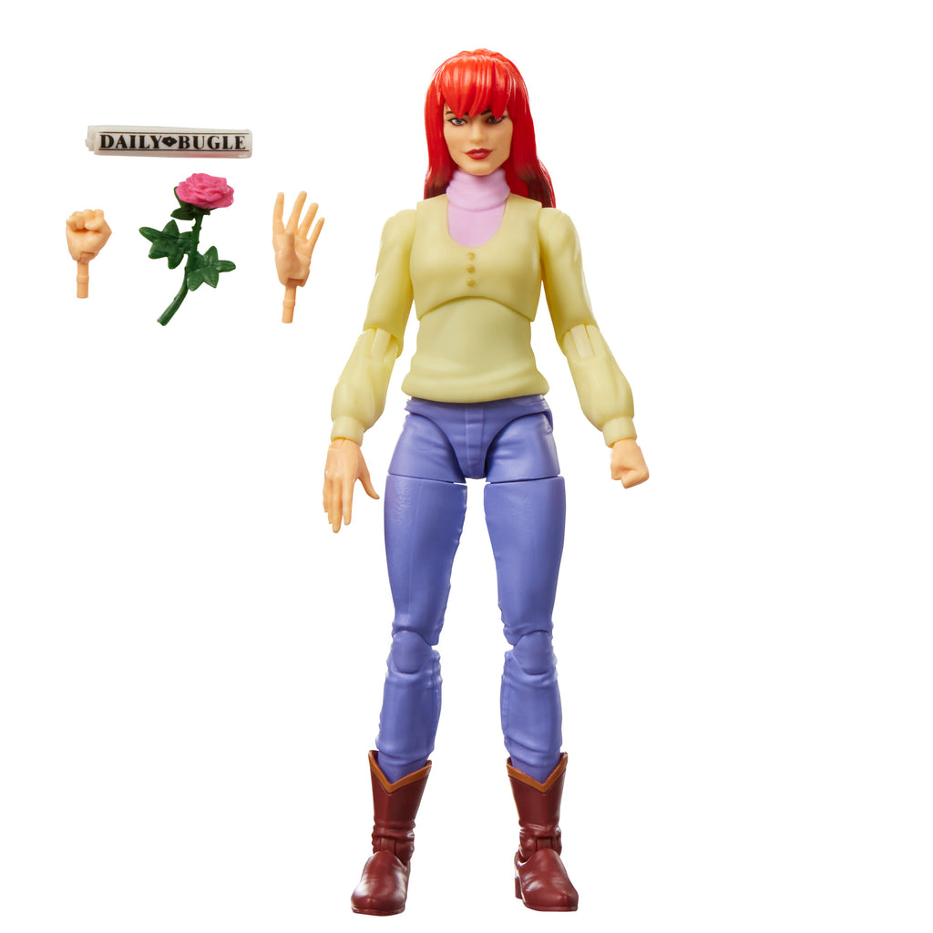 Marvel Legends Retro Cardback Mary Jane Watson, Spider-Man: The Animated Series