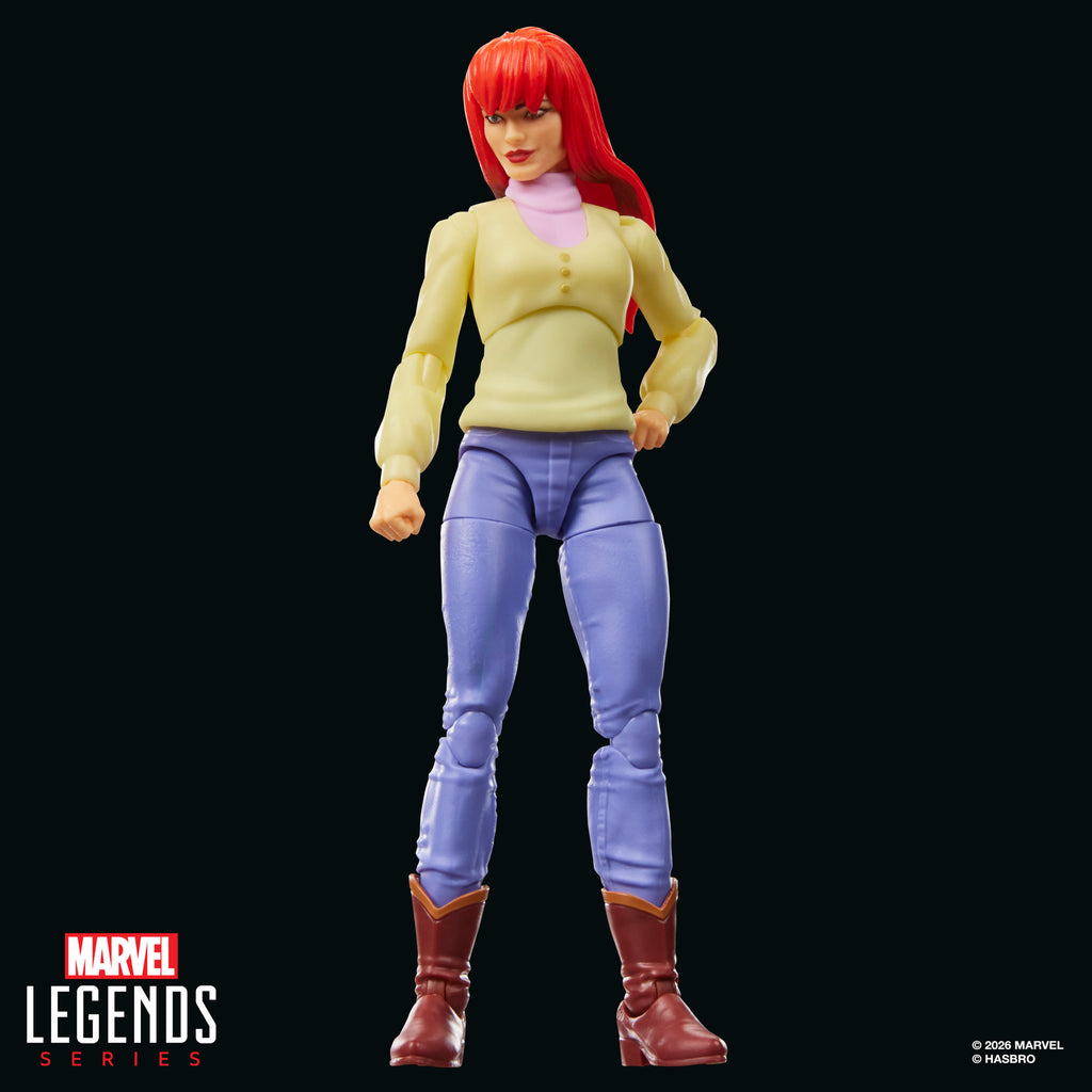 Marvel Legends Retro Cardback Mary Jane Watson, Spider-Man: The Animated Series