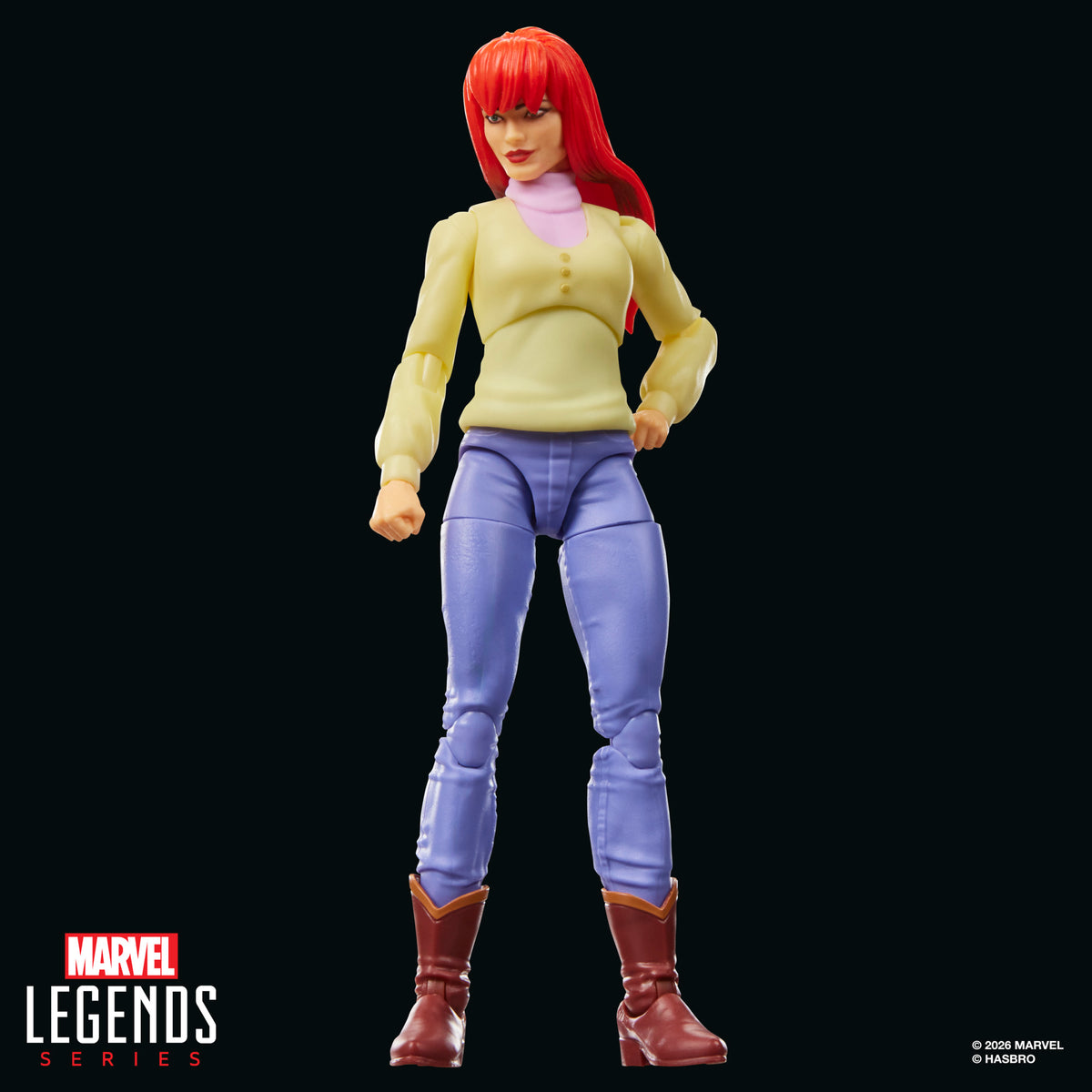 Marvel Legends Retro Cardback Mary Jane Watson, Spider-Man: The Animated Series