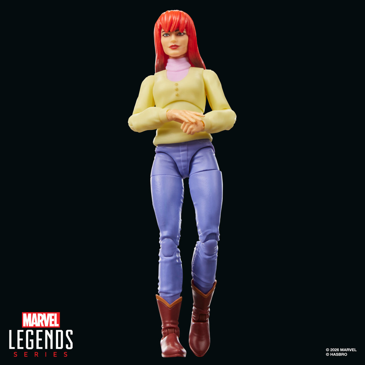 Marvel Legends Retro Cardback Mary Jane Watson, Spider-Man: The Animated Series