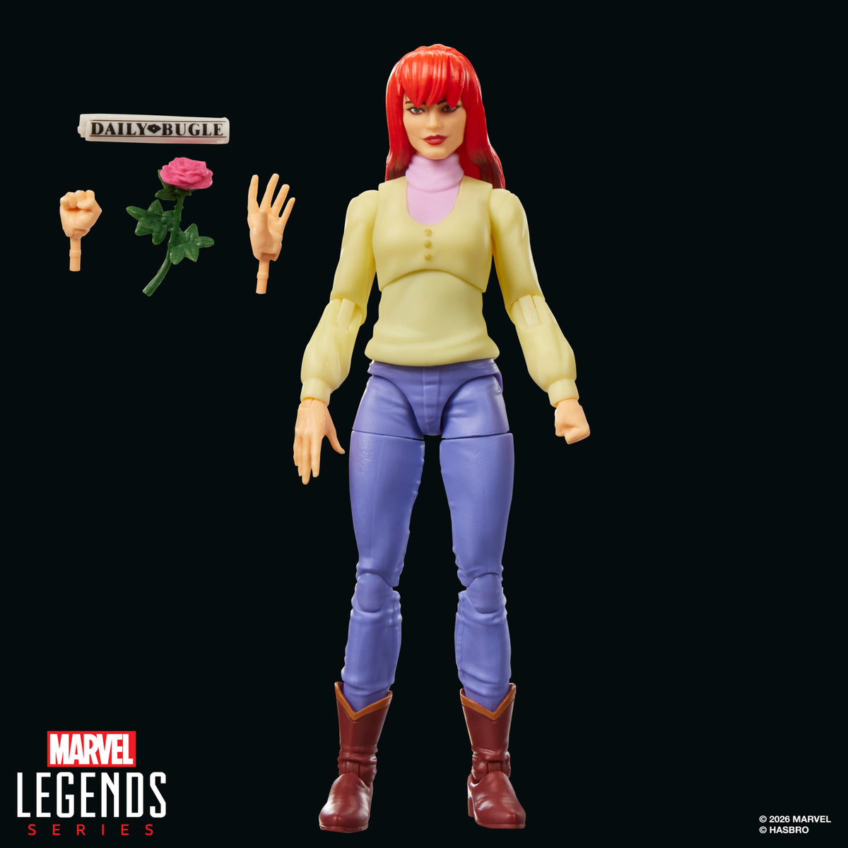 Marvel Legends Retro Cardback Mary Jane Watson, Spider-Man: The Animated Series