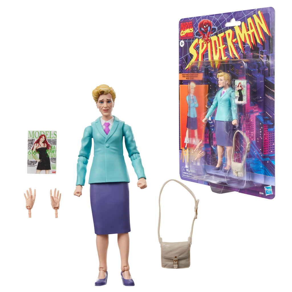 Marvel Legends Retro Cardback Aunt May, Spider-Man: The Animated Series