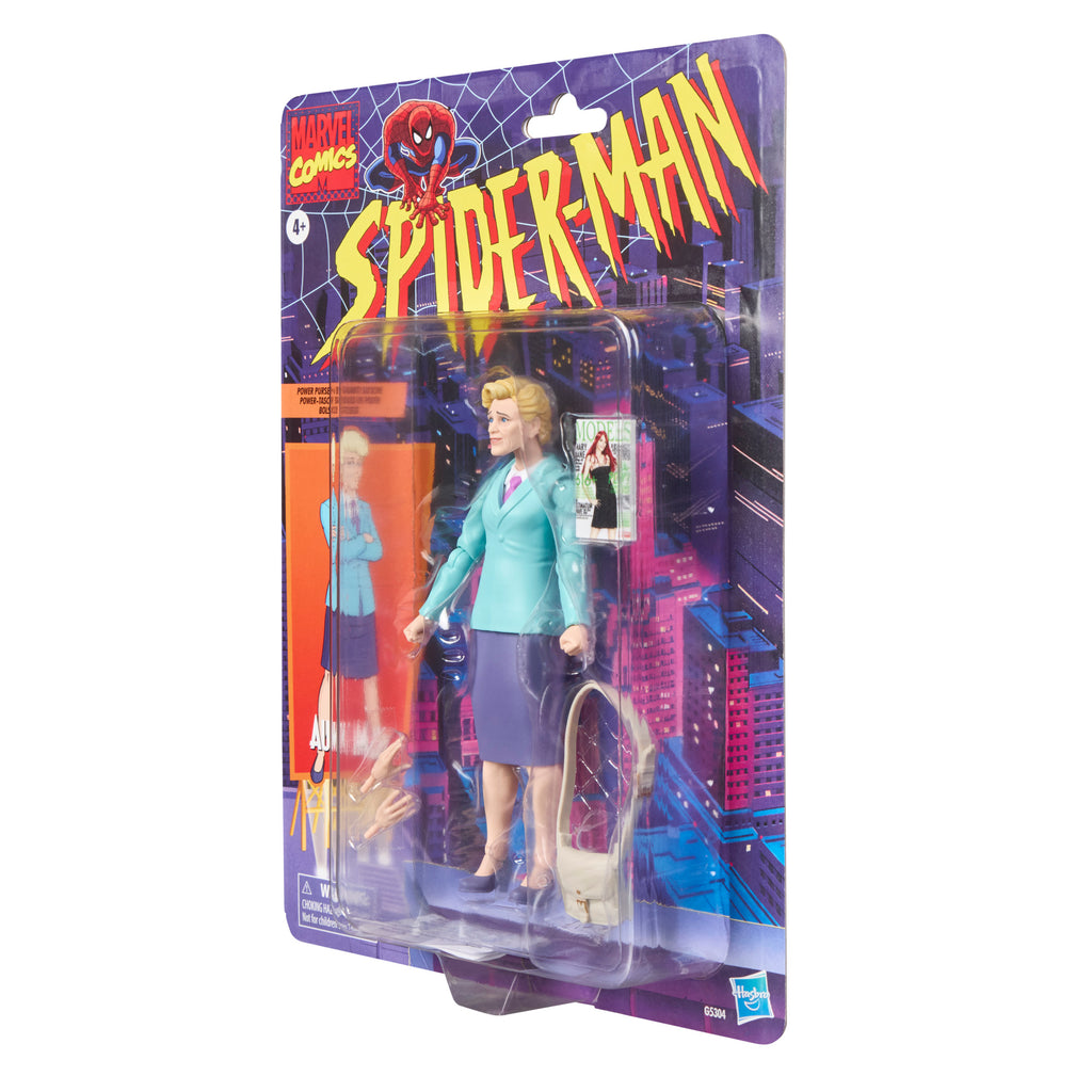 Marvel Legends Retro Cardback Aunt May, Spider-Man: The Animated Series