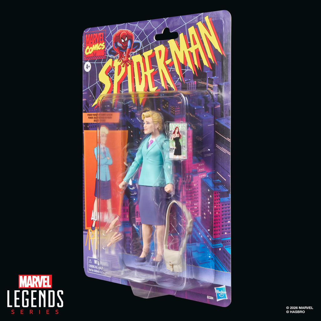 Marvel Legends Retro Cardback Aunt May, Spider-Man: The Animated Series
