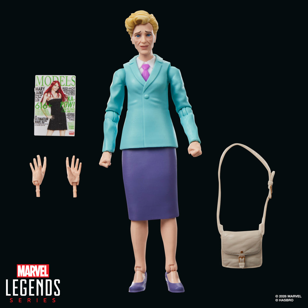 Marvel Legends Retro Cardback Aunt May, Spider-Man: The Animated Series
