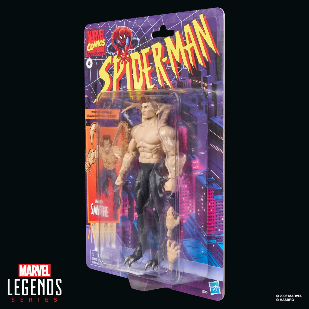 Marvel Legends Retro Cardback Marvel's Smythe, Spider-Man: The Animated Series