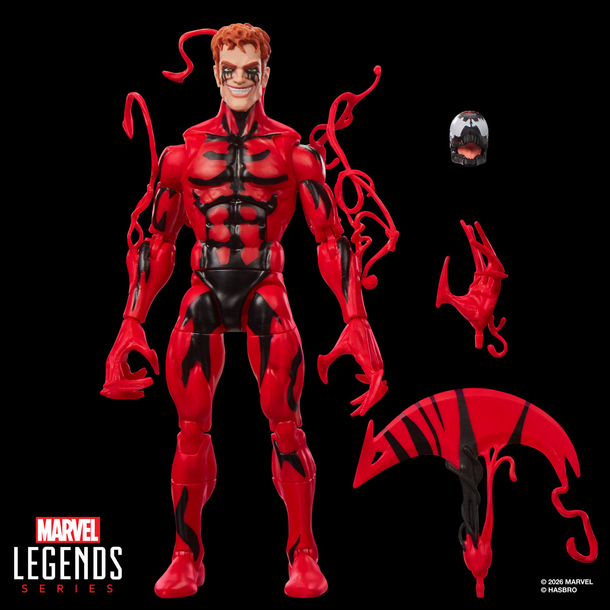Marvel Legends Retro Cardback Carnage (VHS Variant), Maximum Carnage