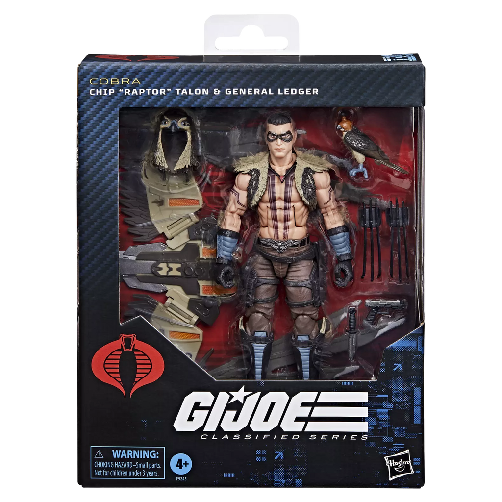 G.I. Joe Classified Series #139, CHIP "RAPTOR" TALON & GENERAL LEDGER