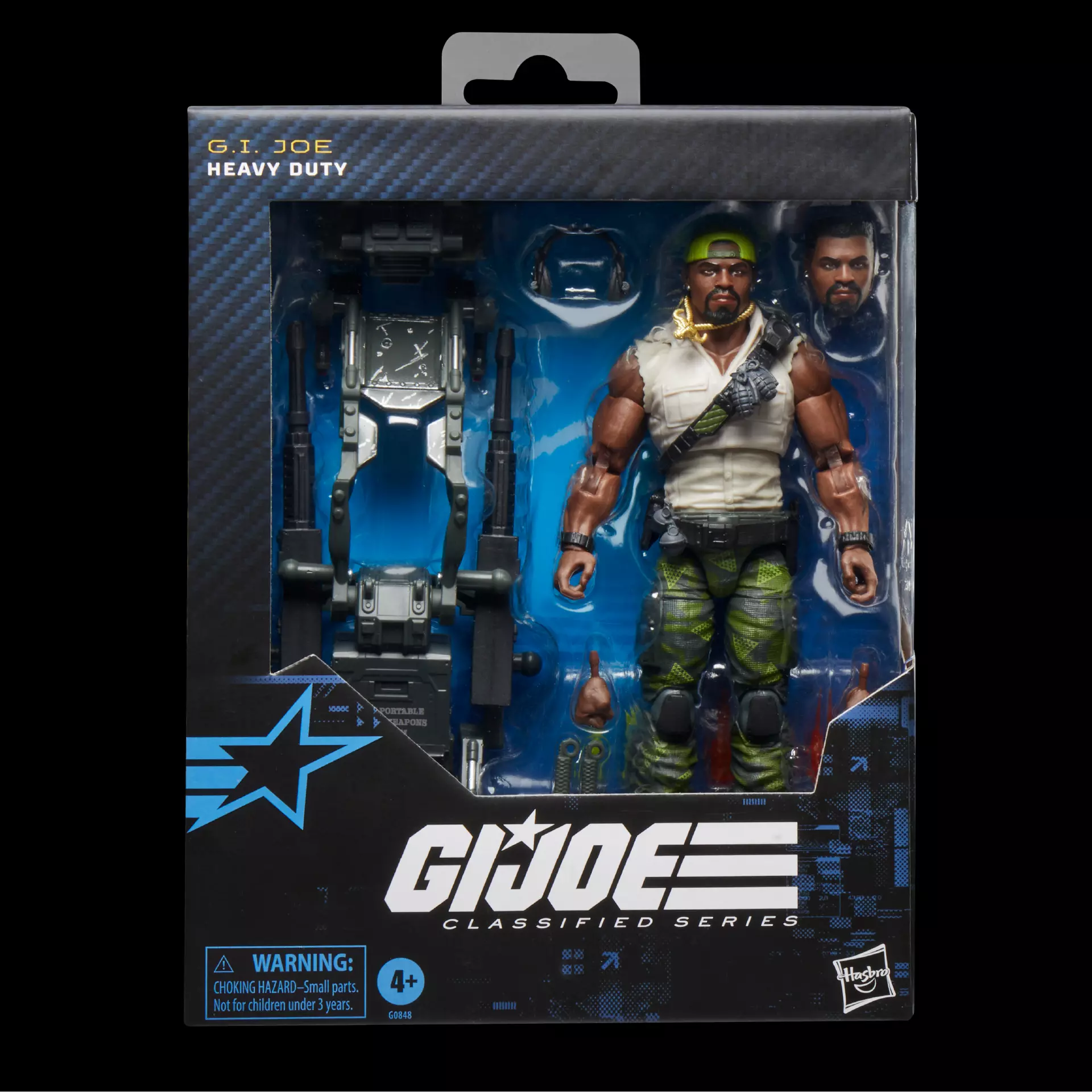 G.I. Joe Classified Series #150, Heavy Duty with Man-Portable Heavy Weapons System