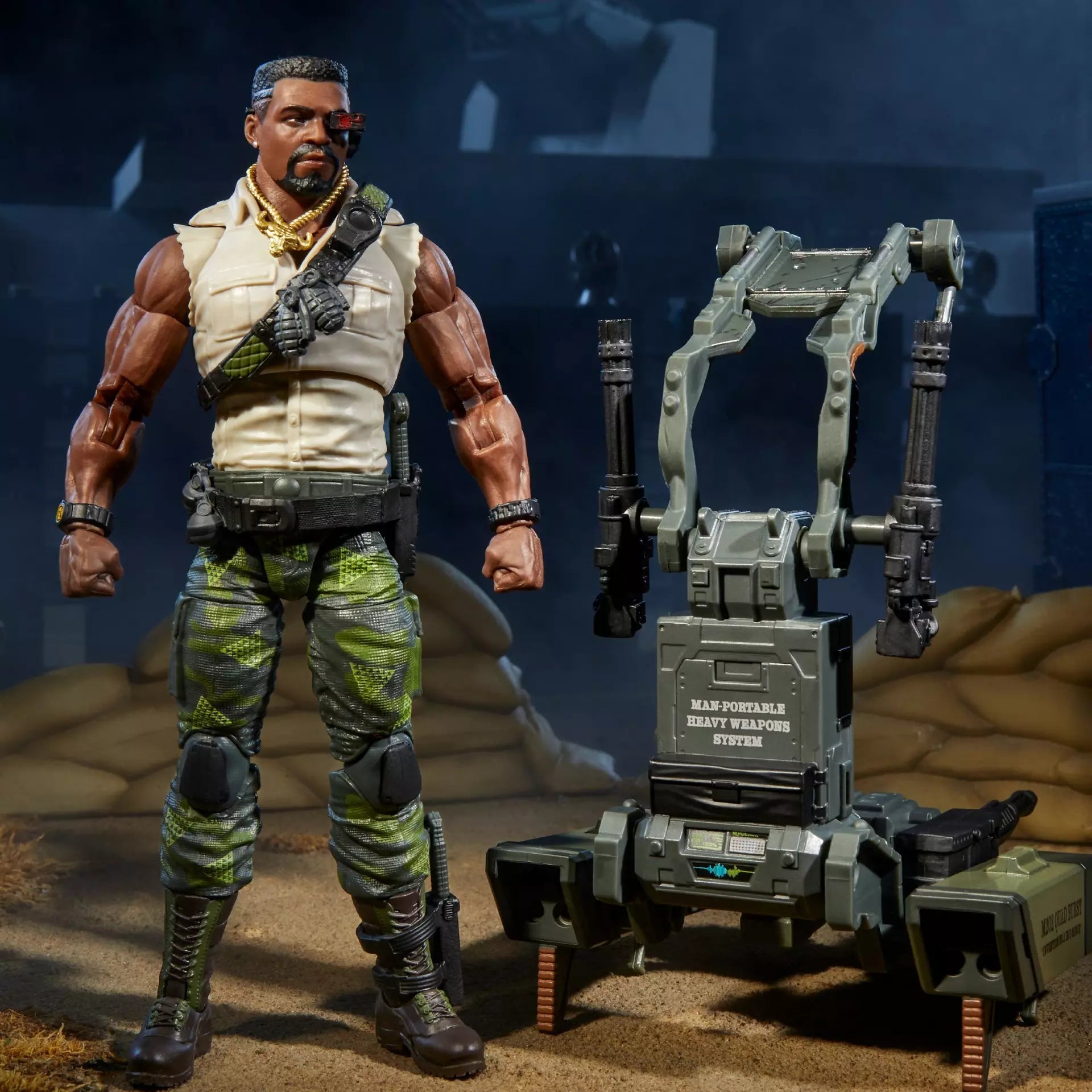 G.I. Joe Classified Series #150, Heavy Duty with Man-Portable Heavy Weapons System