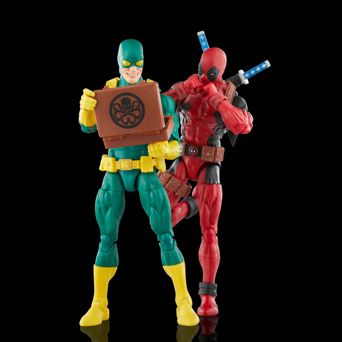 Marvel Legends SDCC 2023 Exclusive Deadpool and Bob, Agent of Hydra 6-Inch Action Figure 2-Pack
