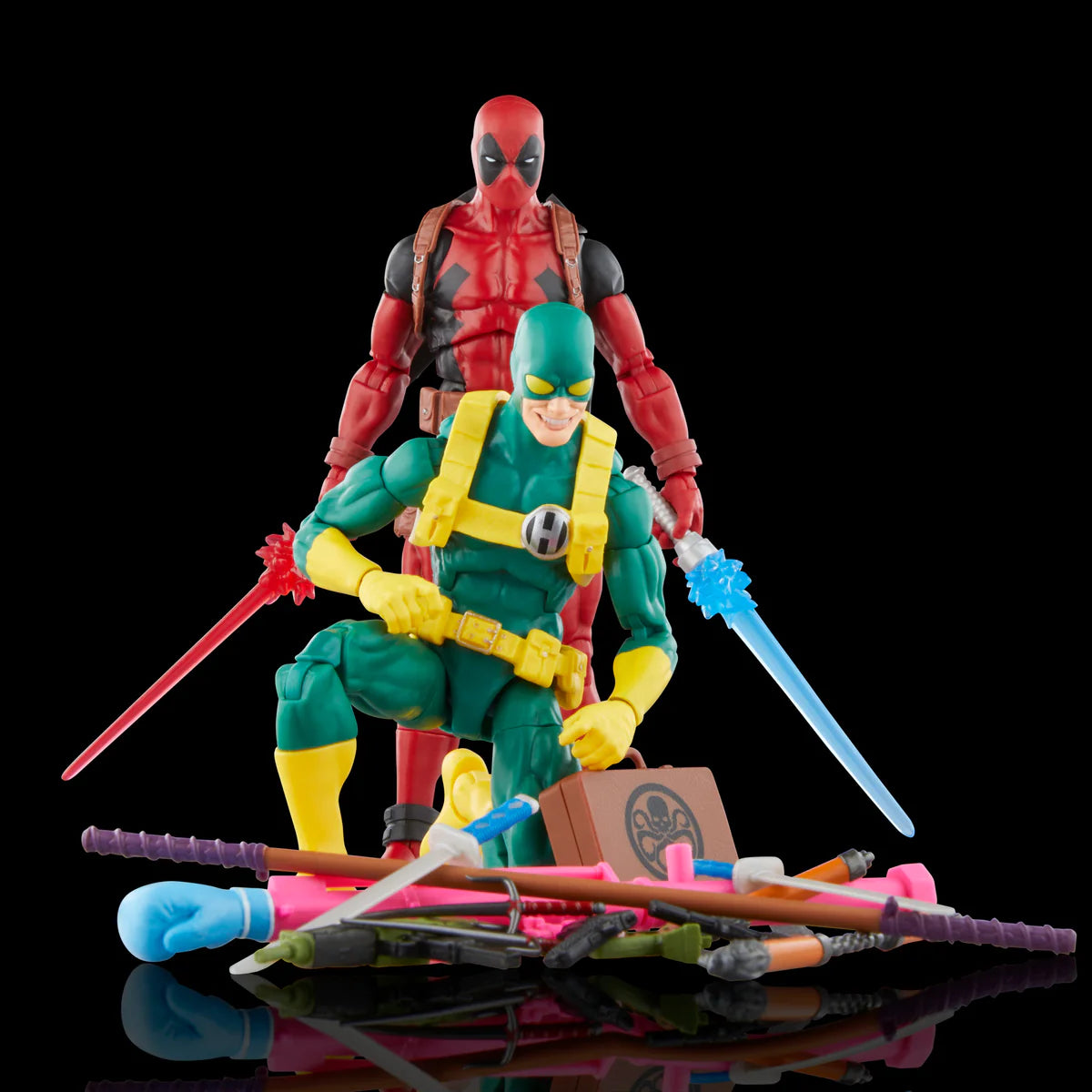 Marvel Legends SDCC 2023 Exclusive Deadpool and Bob, Agent of Hydra 6-Inch Action Figure 2-Pack