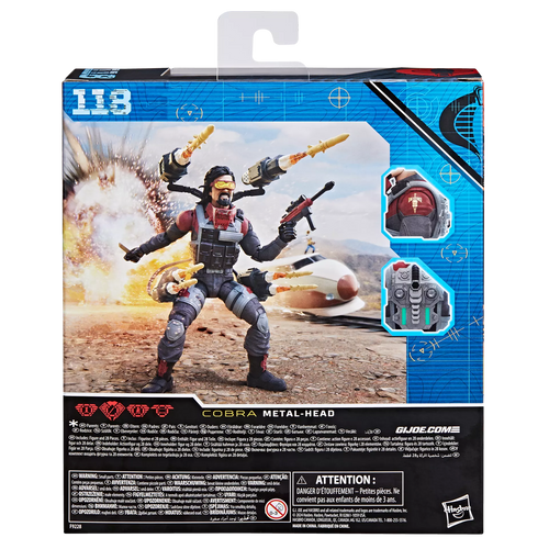 G.I. Joe Classified Series #118, Iron Grenadier Metal-Head