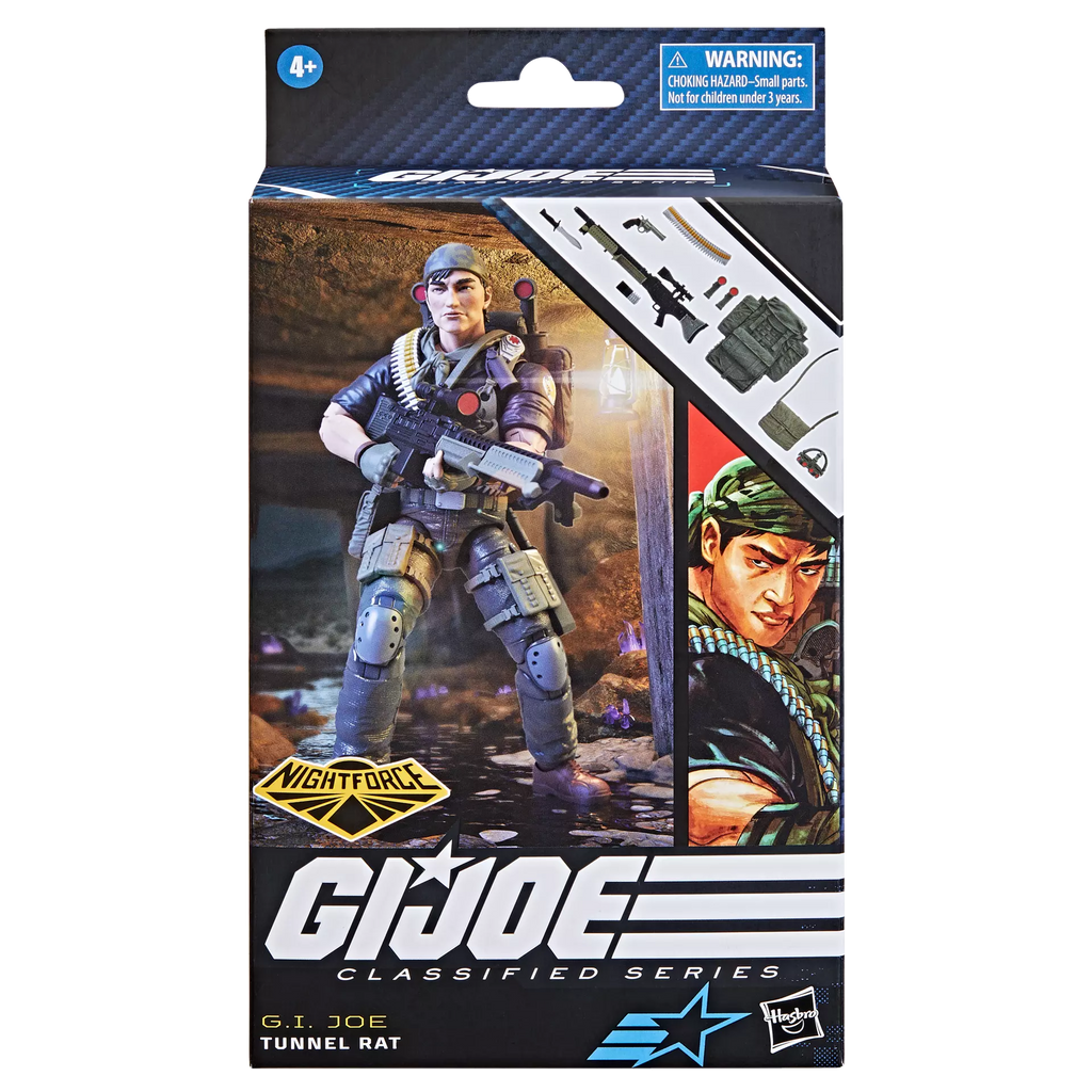 G.I. Joe Classified Series #107,  Night Force Tunnel Rat