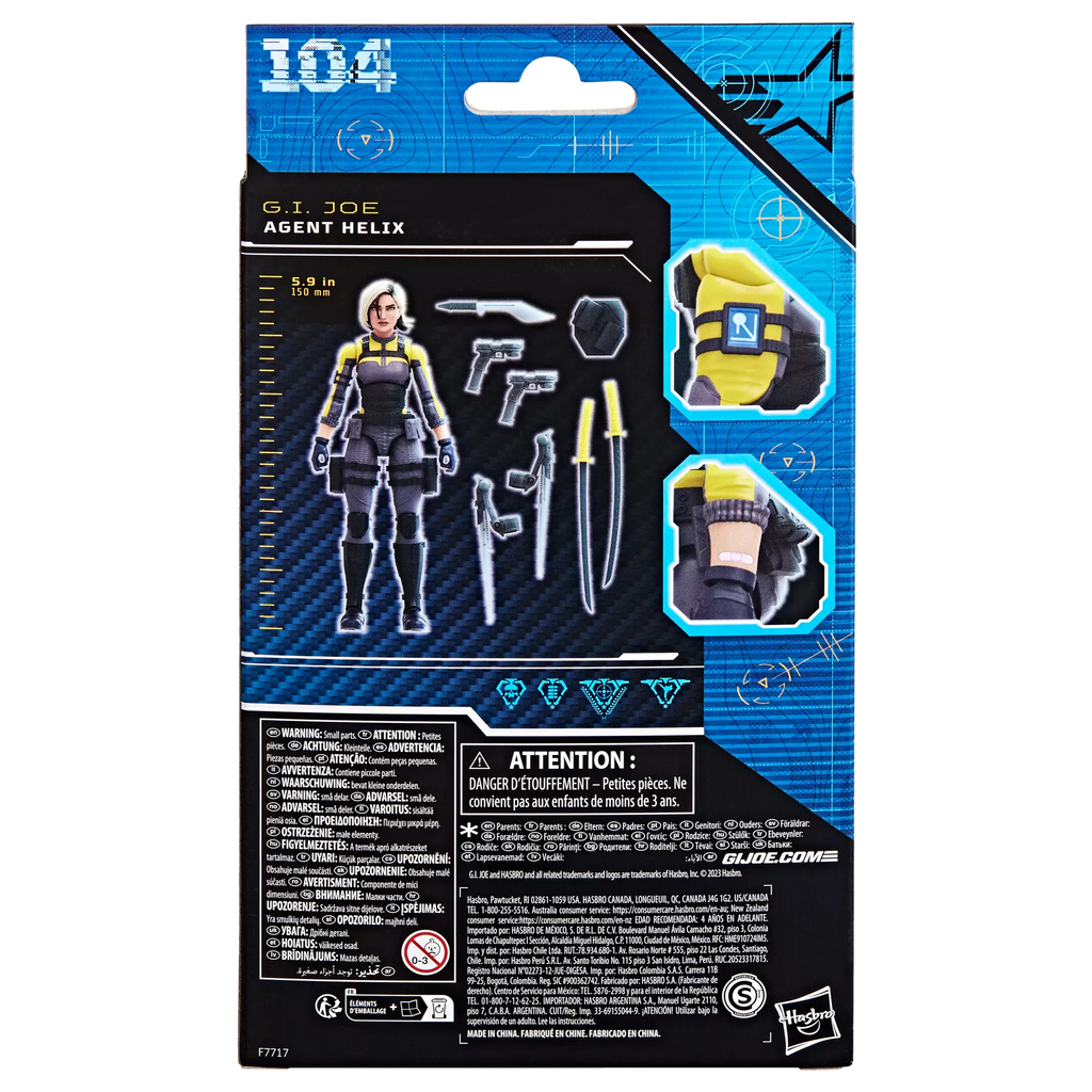 G.I. Joe Classified Series #104, Agent Helix