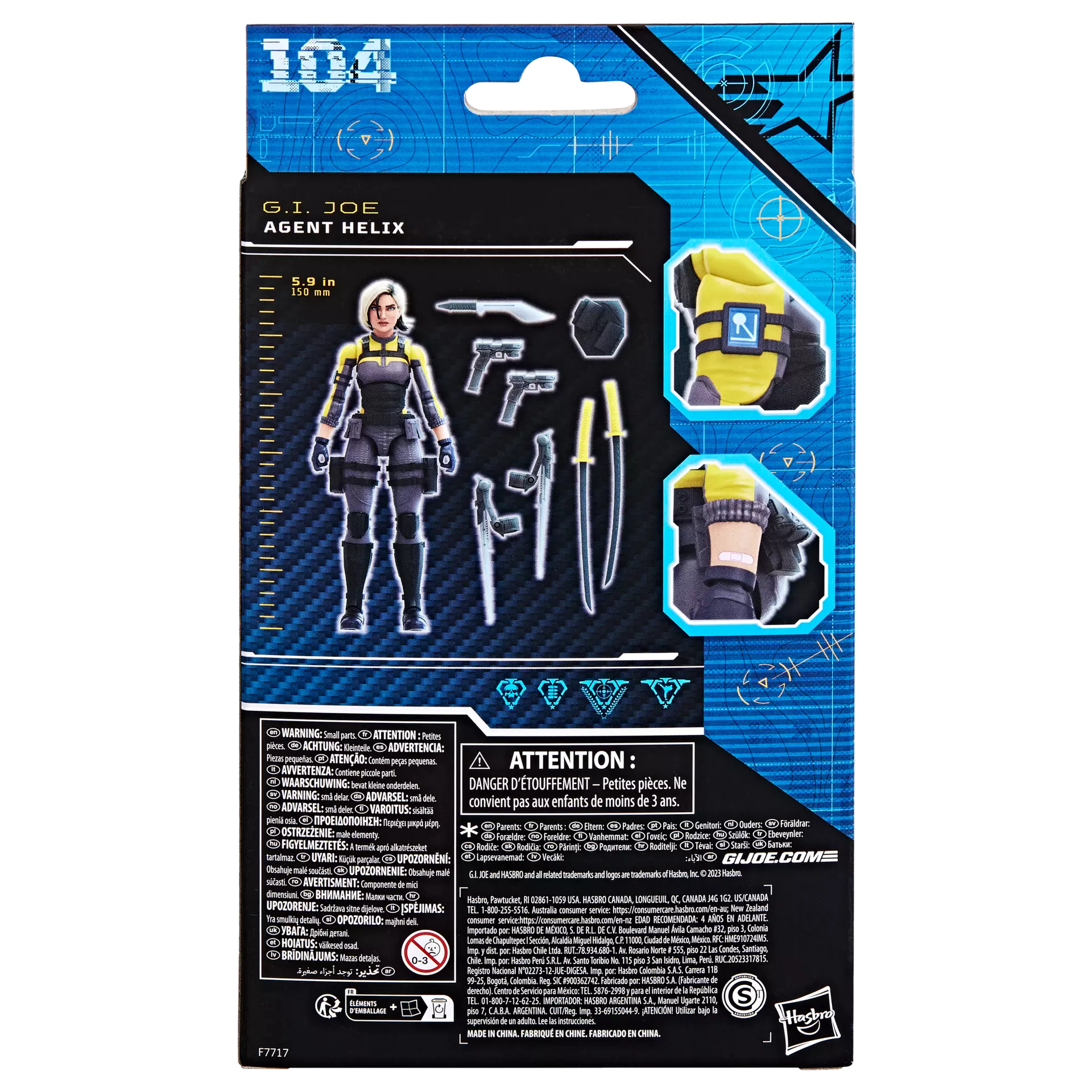 G.I. Joe Classified Series #104, Agent Helix