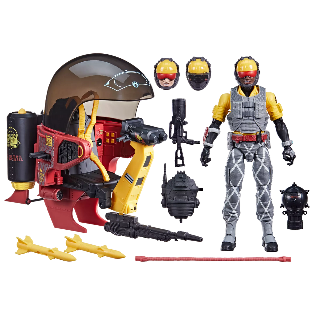 G.I. Joe Classified Series #98, Python Patrol Tele-Viper & Cobra Flight Pod (Trubble Bubble)