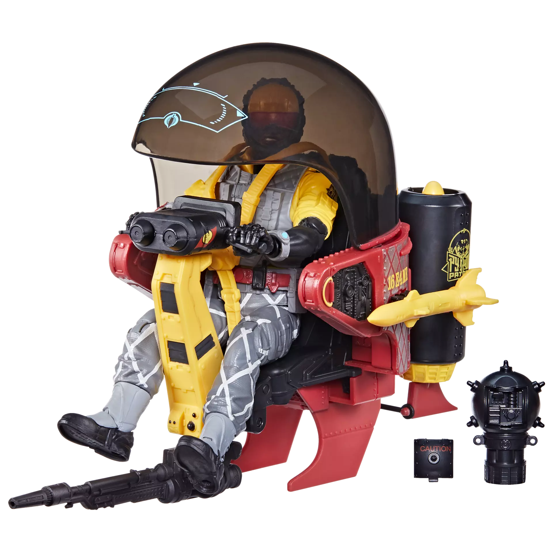 G.I. Joe Classified Series #98, Python Patrol Tele-Viper & Cobra Flight Pod (Trubble Bubble)