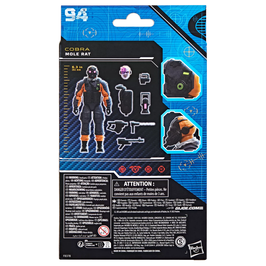 Classified Series #94, Mole Rat