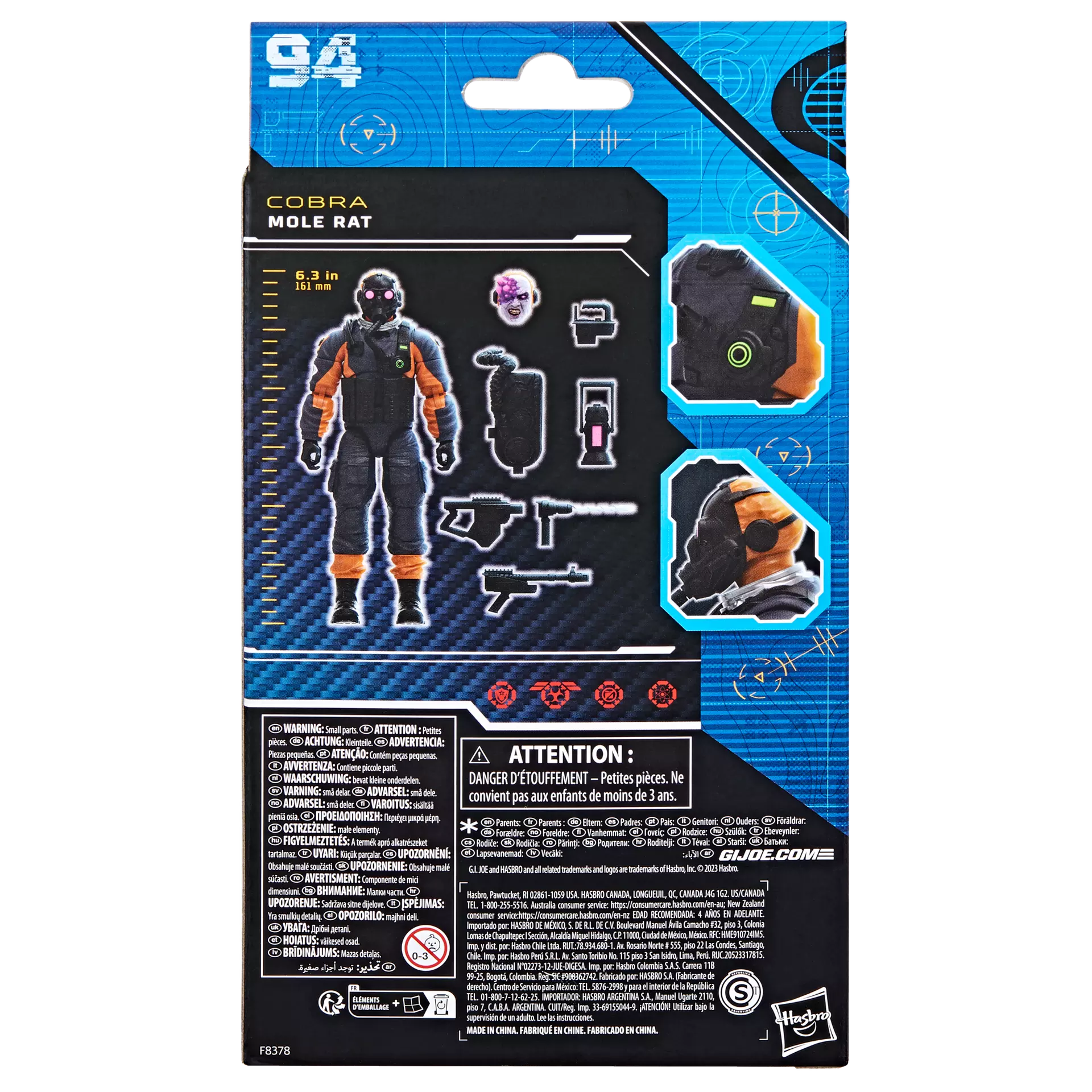 Classified Series #94, Mole Rat