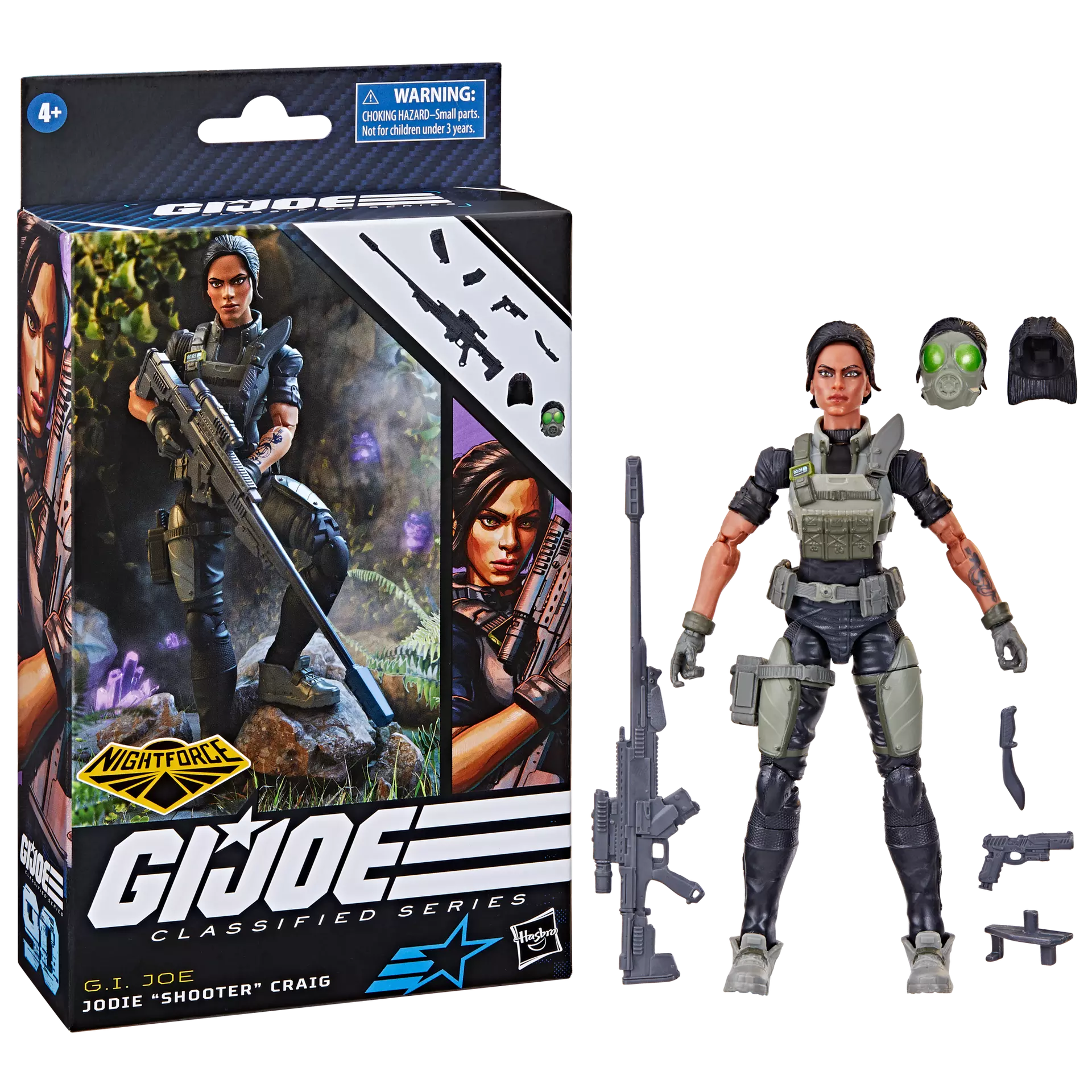 G.I. Joe Classified Series Nightforce Jodie "Shooter" Craig