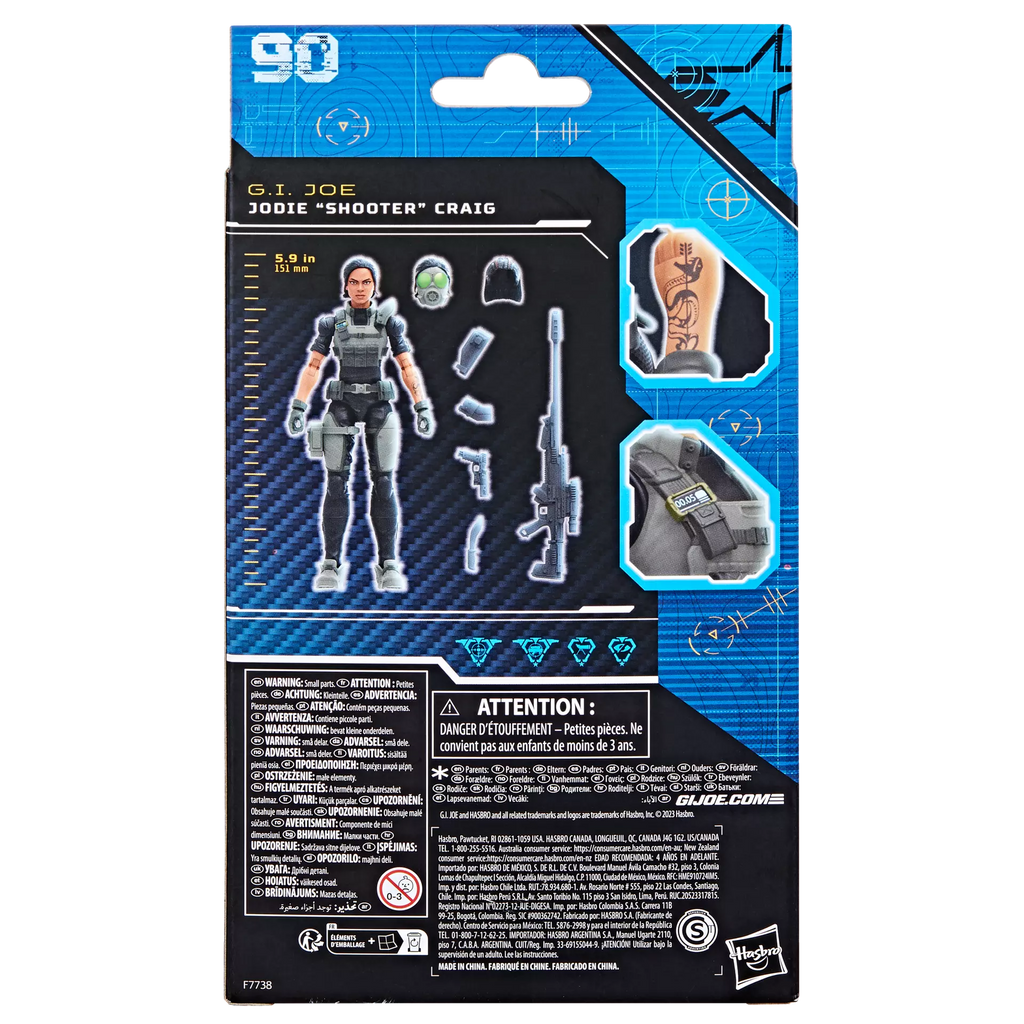 G.I. Joe Classified Series Nightforce Jodie "Shooter" Craig