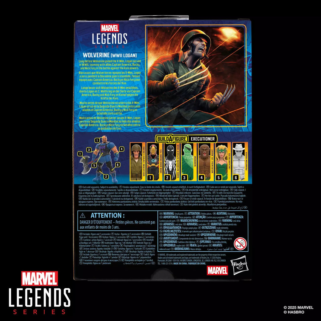 Marvel Legends Series Wolverine (WWII Logan)