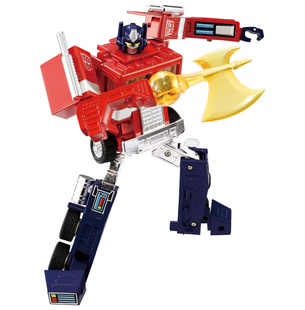 Transformers Masterpiece Missing Link C-01 Optimus Prime With Trailer