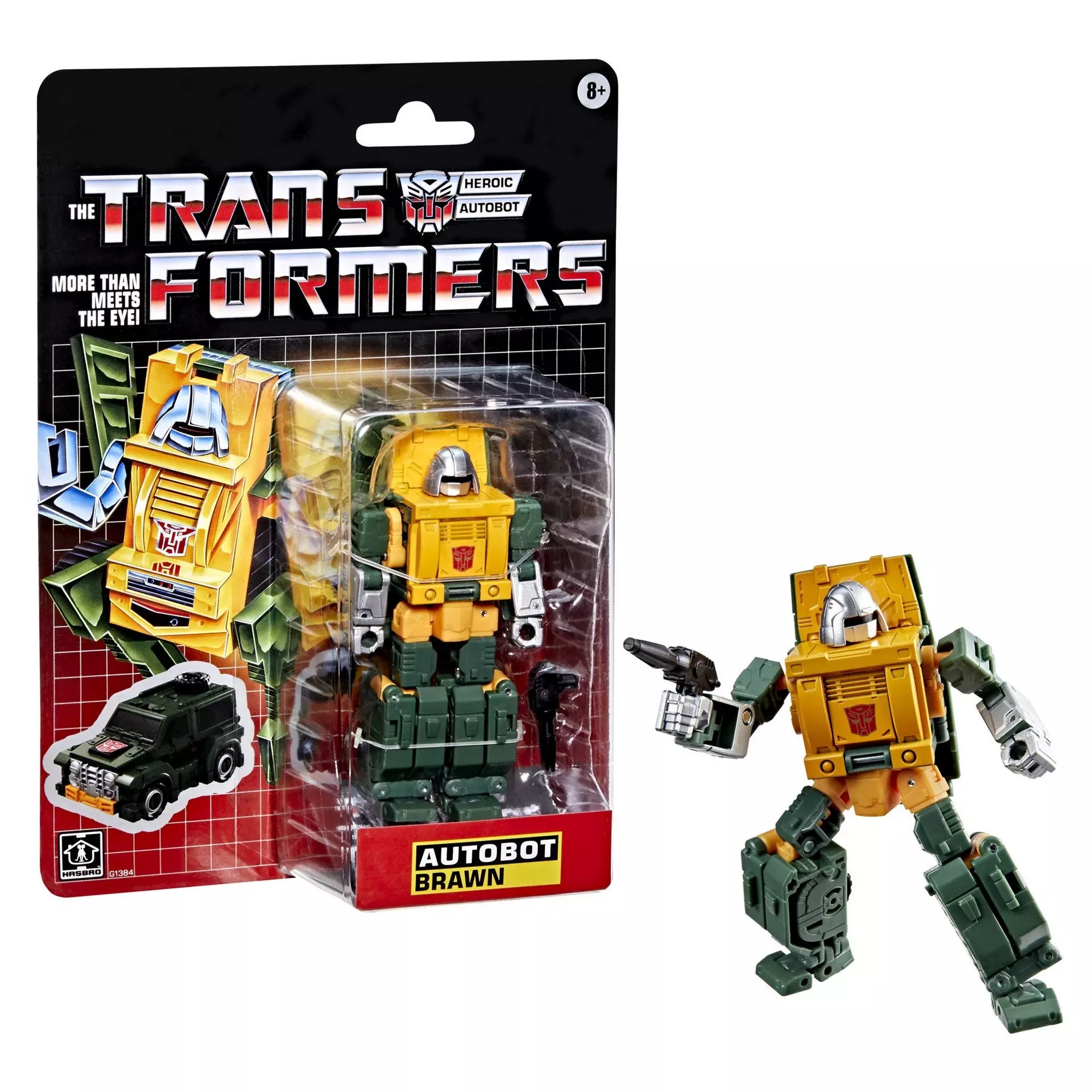 Transformers Retro G1 Autobot Brawn