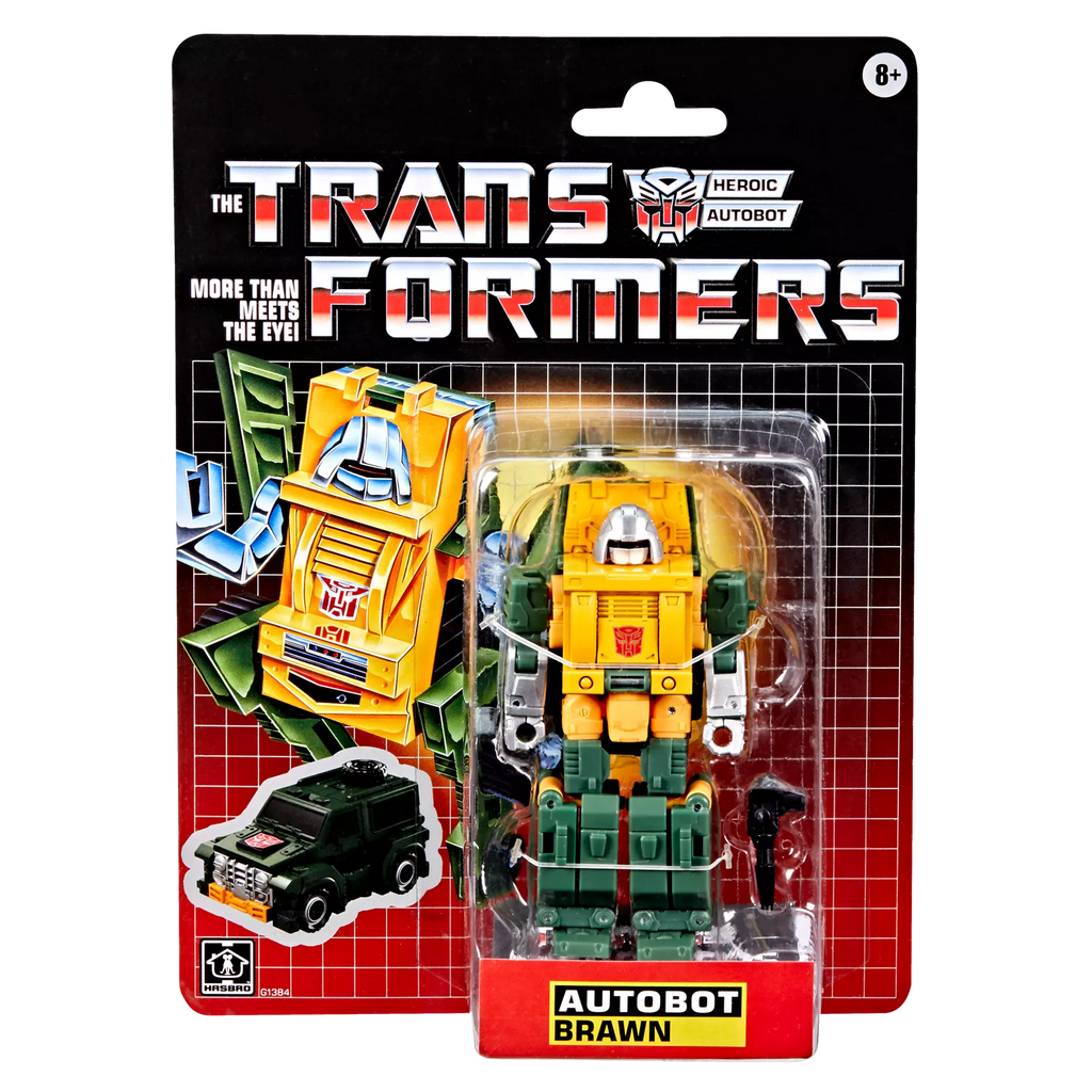 Transformers Retro G1 Autobot Brawn