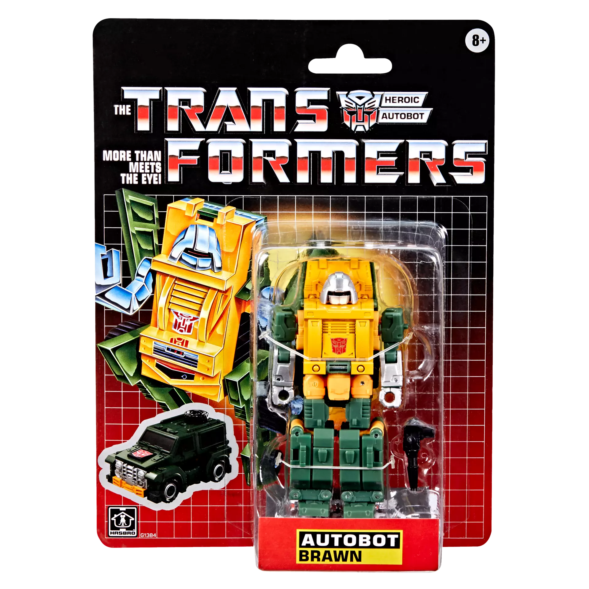 Transformers Retro G1 Autobot Brawn