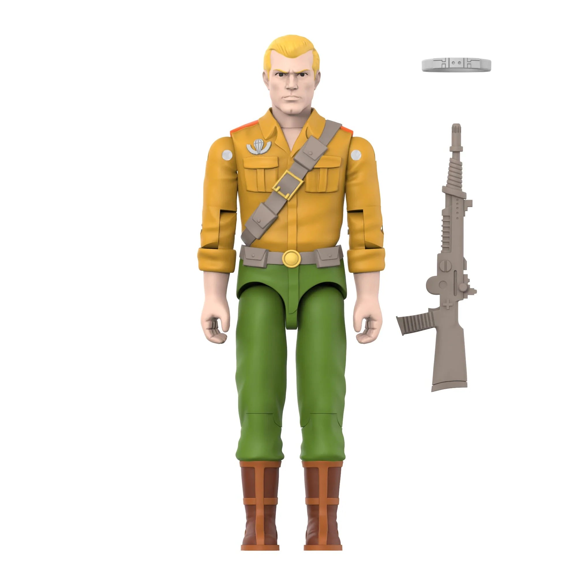 G.I. Joe ReAction+ Duke (Cartoon) First Sergeant 3.75" Action Figure – Super7