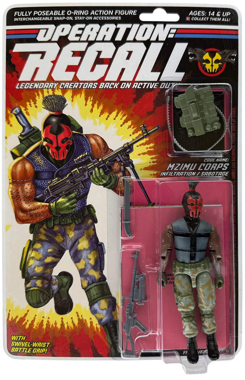 Operation: Recall – Wave One Complete Collector Bundle (Both Mzimu Variants) – 5 Figures