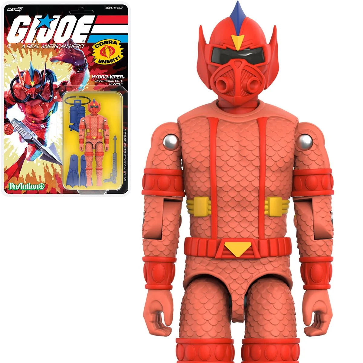 G.I. Joe ReAction+ Wave 7 4-Figure Bundle