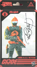 G.I. Joe Classified Series #100 Cobra H.I.S.S. Tactician HasLab exclusive individually boxed figure signed by Ron Rudat