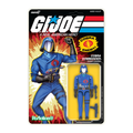 G.I. Joe ReAction+ Cobra Commander Cartoon Enemy Leader 3.75" figure on blistered cardback – Super7