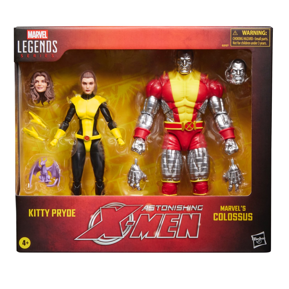 Marvel Legends Series X-Men Kitty Pryde & Marvel's Colossus Action Figure Two-Pack