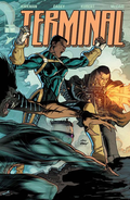 Terminal #1 Cvr M Andy Kubert & Dave McCaig Connecting Wraparound Chromium Var (MR)