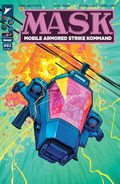 M.A.S.K. #2 CVR A Pye Parr cover art