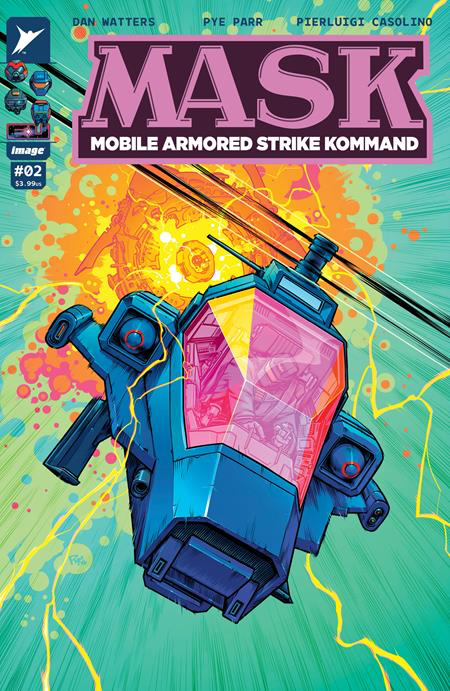 M.A.S.K. #2 CVR A Pye Parr cover art