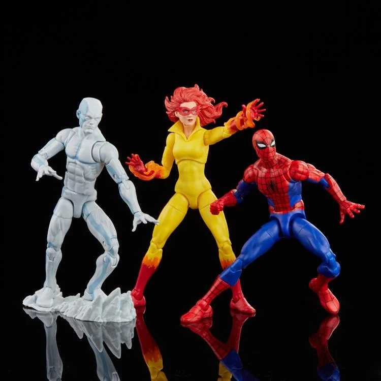 Marvel Legends Series Spider-Man and His Amazing Friends Multipack Action Figures (6")